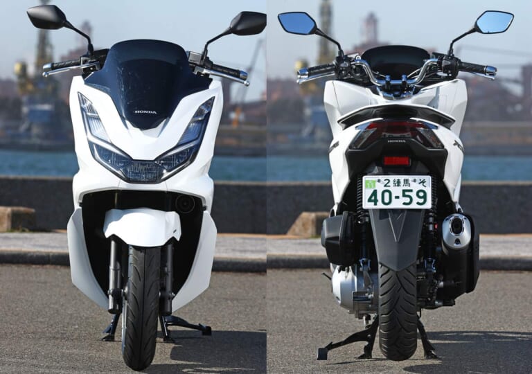 ホンダPCX160|スタイリング|岡崎静夏のホンダPCX160試乗インプレ【もはやオーバースペック!? カテゴリーを超えた車体】