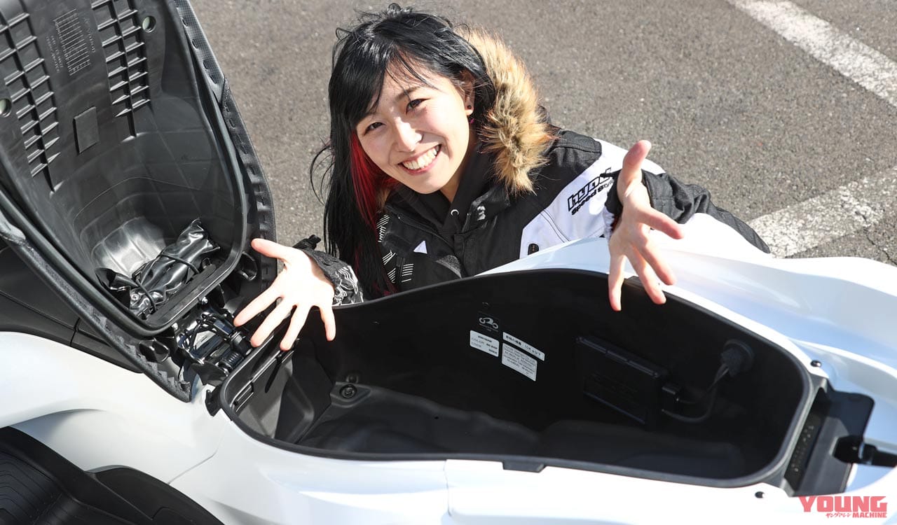 |岡崎静夏のホンダPCX160試乗インプレ【もはやオーバースペック!? カテゴリーを超えた車体】