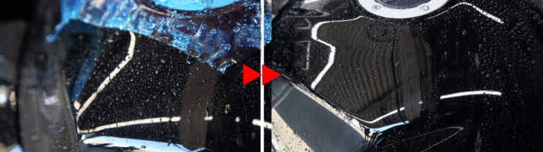 バイク用ガラスコーティング「KeePer(キーパー)」〈2りんかん〉|バイクにも導入スタート! ガラスコーティング「KeePer(キーパー)」を試した〈2りんかん〉