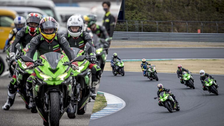 ンジャ チームグリーントライアル2021 in SPA直入|ZX-25Rで気軽にレース体験! ニンジャ チームグリーントライアル2021 in SPA直入