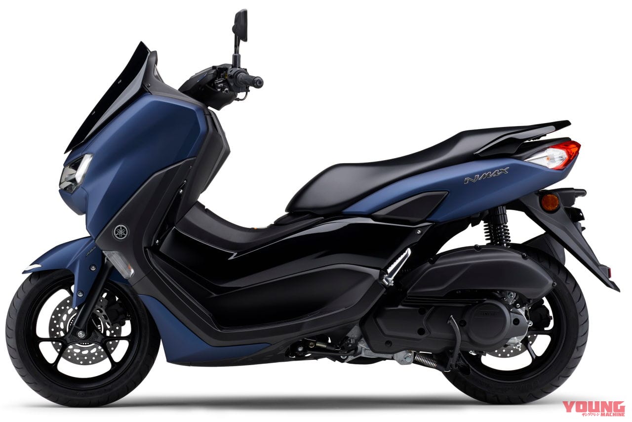 |ヤマハが新型「NMAX」を発表! アプリ連動、トラコン装備の新エンジン、車体デザインも一新