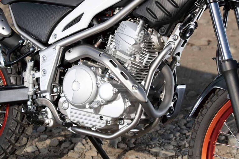 ヤマハ トリッカー|エンジン|林道も街も軽快に駆け回れ!! 隠れた名車・トリッカーの魅力【新車を手に入れるなら今のうち】