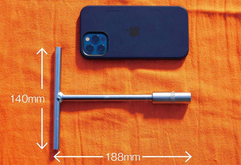 モーションプロ|ミニプロTハンドル|携行性と作業性を両立する、高品質なモーションプロのミニTレンチ3本セット