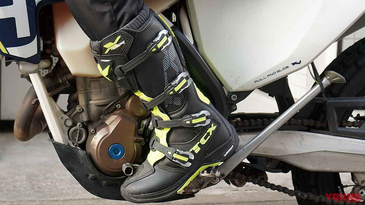 |履きやすくてプロテクション性能も高いオフロードブーツ「TCX X-ヘリウムミシュラン」