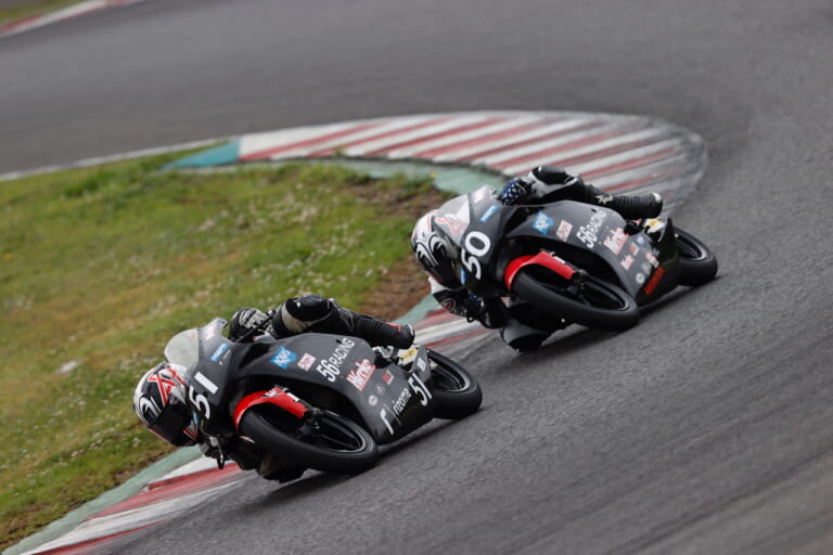 56RACINGのライダーが全日本ロード第3戦SUGOラウンドに参戦、J-GP3特別参加枠で完走！（59ページ目）