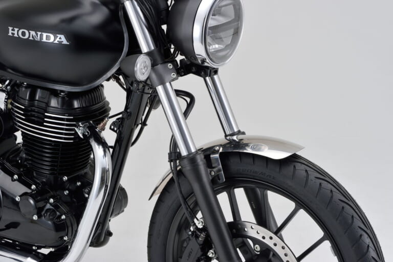 ホンダ GB350 カスタム|デイトナが「GB350」用カスタムパーツを続々開発中! タコメーター、ローハンドルほか