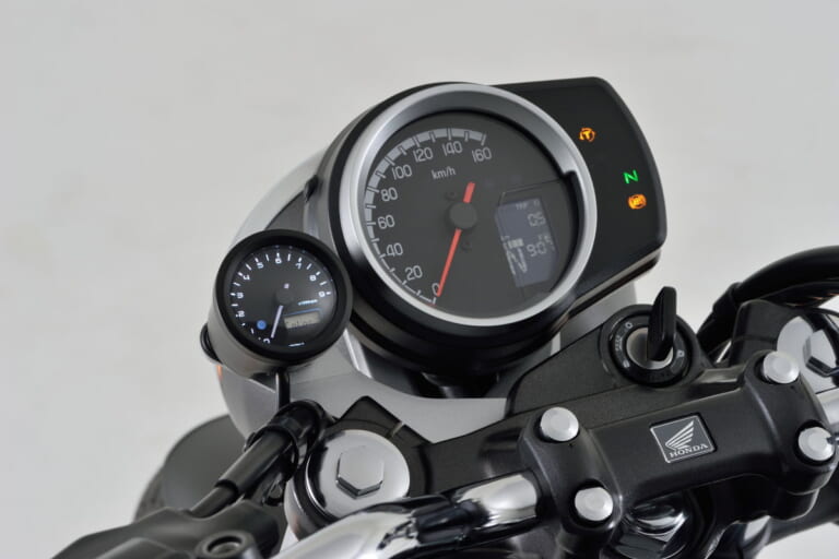 ホンダ GB350 カスタム|デイトナが「GB350」用カスタムパーツを続々開発中! タコメーター、ローハンドルほか