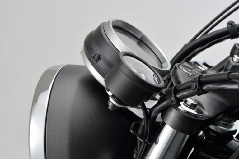ホンダ GB350 カスタム|デイトナが「GB350」用カスタムパーツを続々開発中! タコメーター、ローハンドルほか