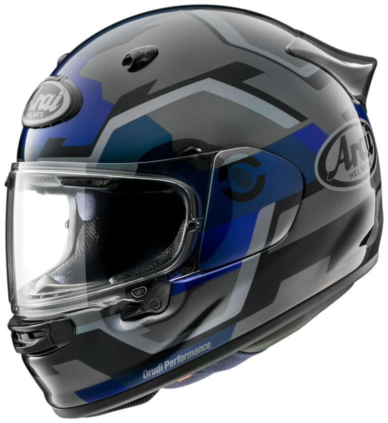 ARAI Helmet【ASTRO-GX FACE】ブルー|アライヘルメット「アストロGX」にカラーリングモデル第1弾“フェイス”が登場!