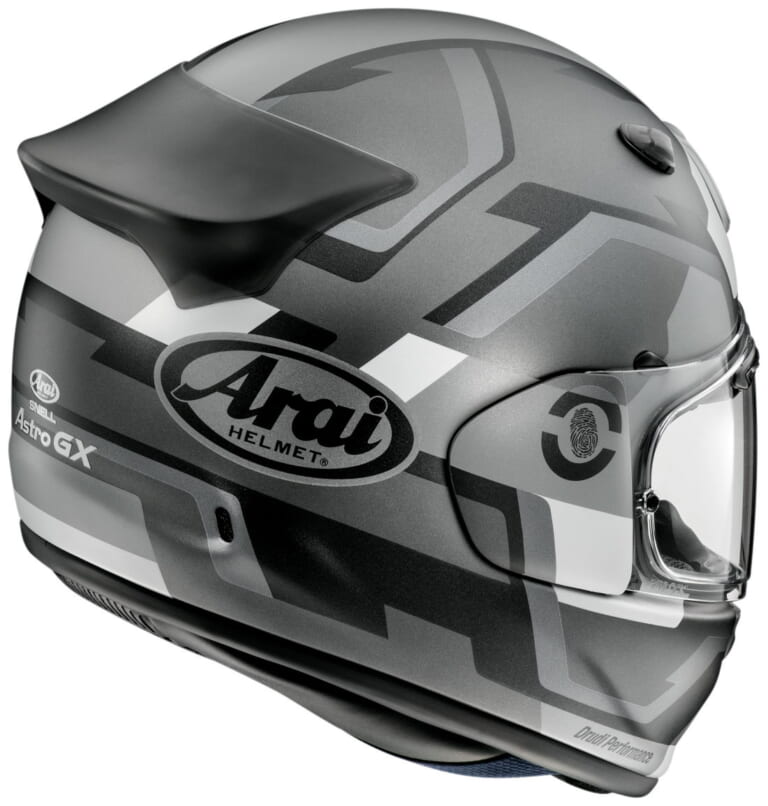 ARAI Helmet【ASTRO-GX FACE】グレー|アライヘルメット「アストロGX」にカラーリングモデル第1弾“フェイス”が登場!