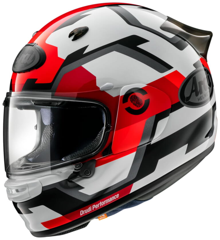 ARAI Helmet【ASTRO-GX FACE】レッド|アライヘルメット「アストロGX」にカラーリングモデル第1弾“フェイス”が登場!