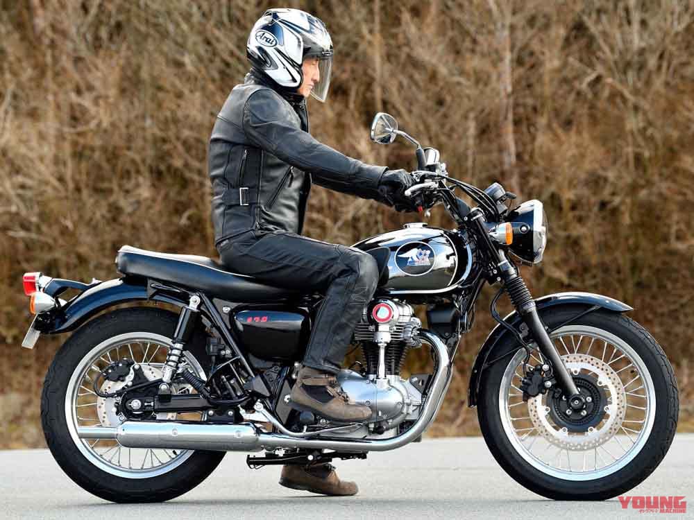 |脳が混乱する…ッ!! 60年前の「カワサキ500メグロK2」に当時を知らないライダーが乗ってみた!