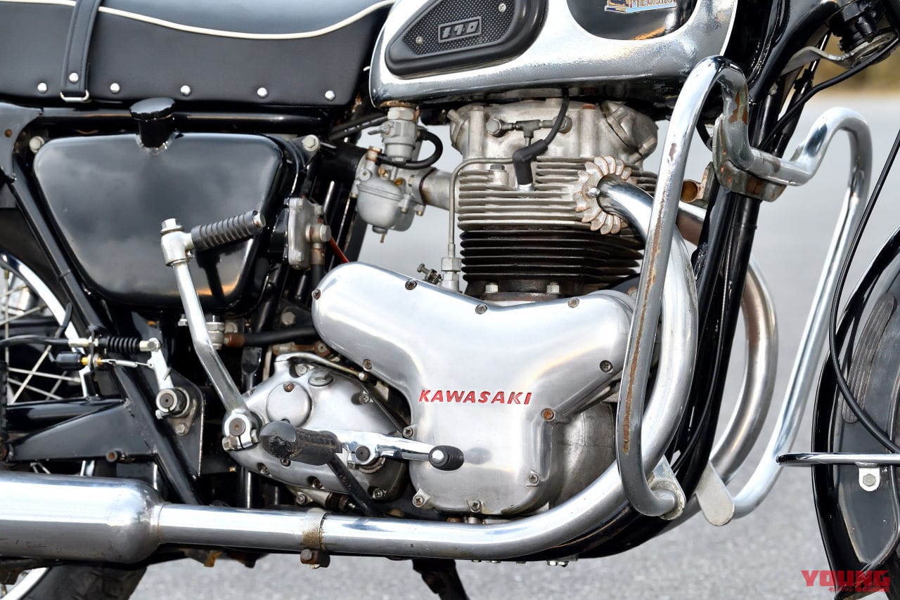 |脳が混乱する…ッ!! 60年前の「カワサキ500メグロK2」に当時を知らないライダーが乗ってみた!