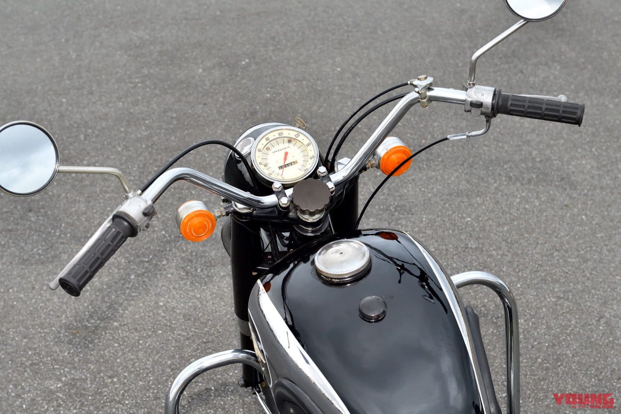 |脳が混乱する…ッ!! 60年前の「カワサキ500メグロK2」に当時を知らないライダーが乗ってみた!