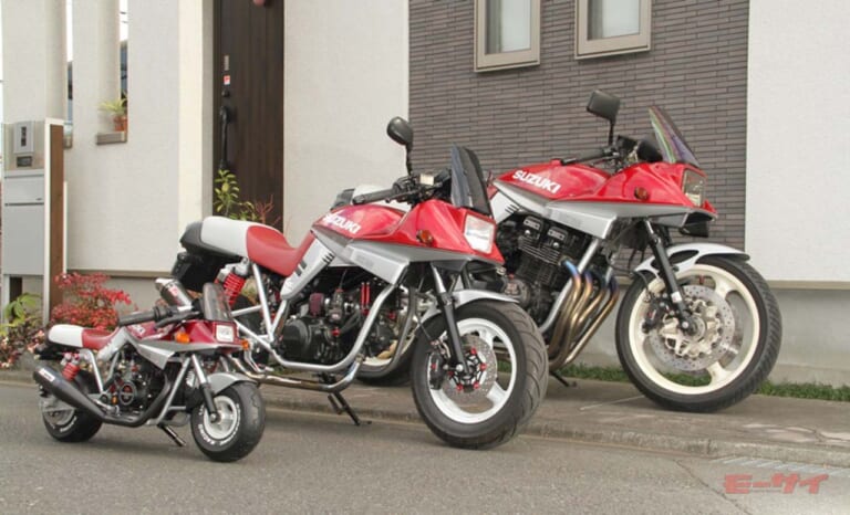 カタナ3兄弟というよりカタナ大家族?? 熱狂的ファンが愛車そっくりの「カタナファミリー」を作っちゃった!!（63ページ目）