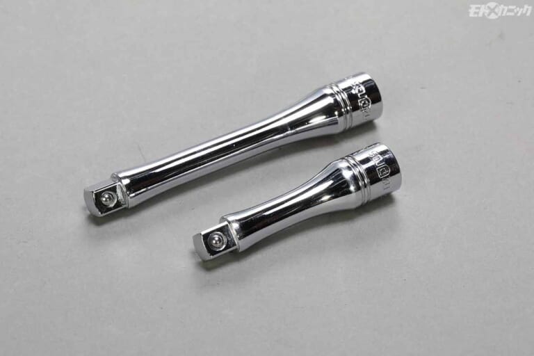 ネプロス 6.3sq.エクステンションバー NBE2-075/050|デリケートなエンジン組み立てに最適な小型工具=ネプロス”シブイチ”6.3sq.ラチェット