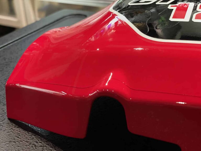 ホンダCT125ハンターカブ|サイドカバー保護フィルム取り付け|仕上がり|CT125ハンターカブ 自分仕様のオリジナルパーツを作ってみた〈サイドカバー&リヤサス編〉