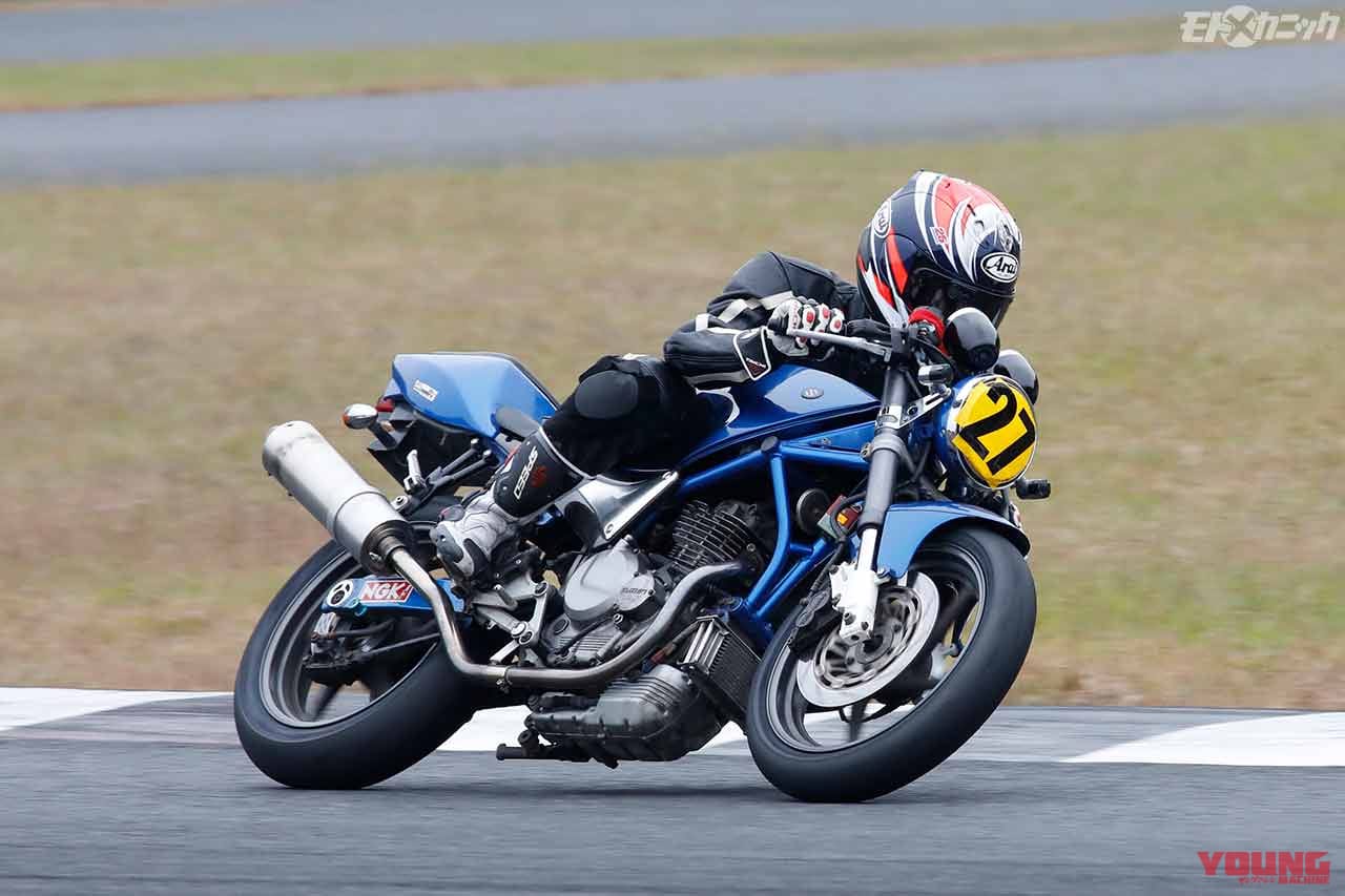 |アストライド走行会にて”スズキ祭り”シングルマシン集合!〈グース/グラストラッカーetc.〉