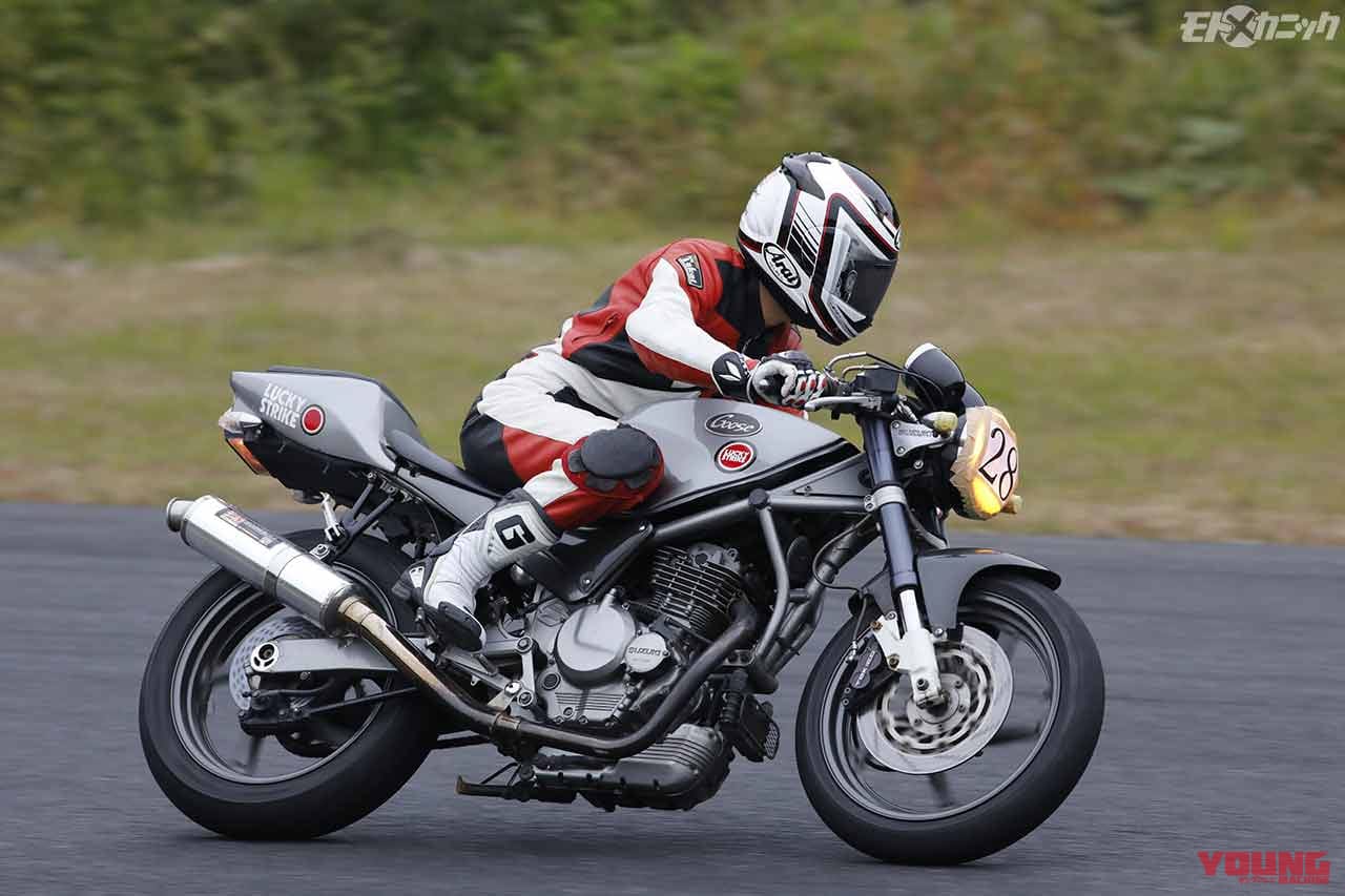 |アストライド走行会にて”スズキ祭り”シングルマシン集合!〈グース/グラストラッカーetc.〉