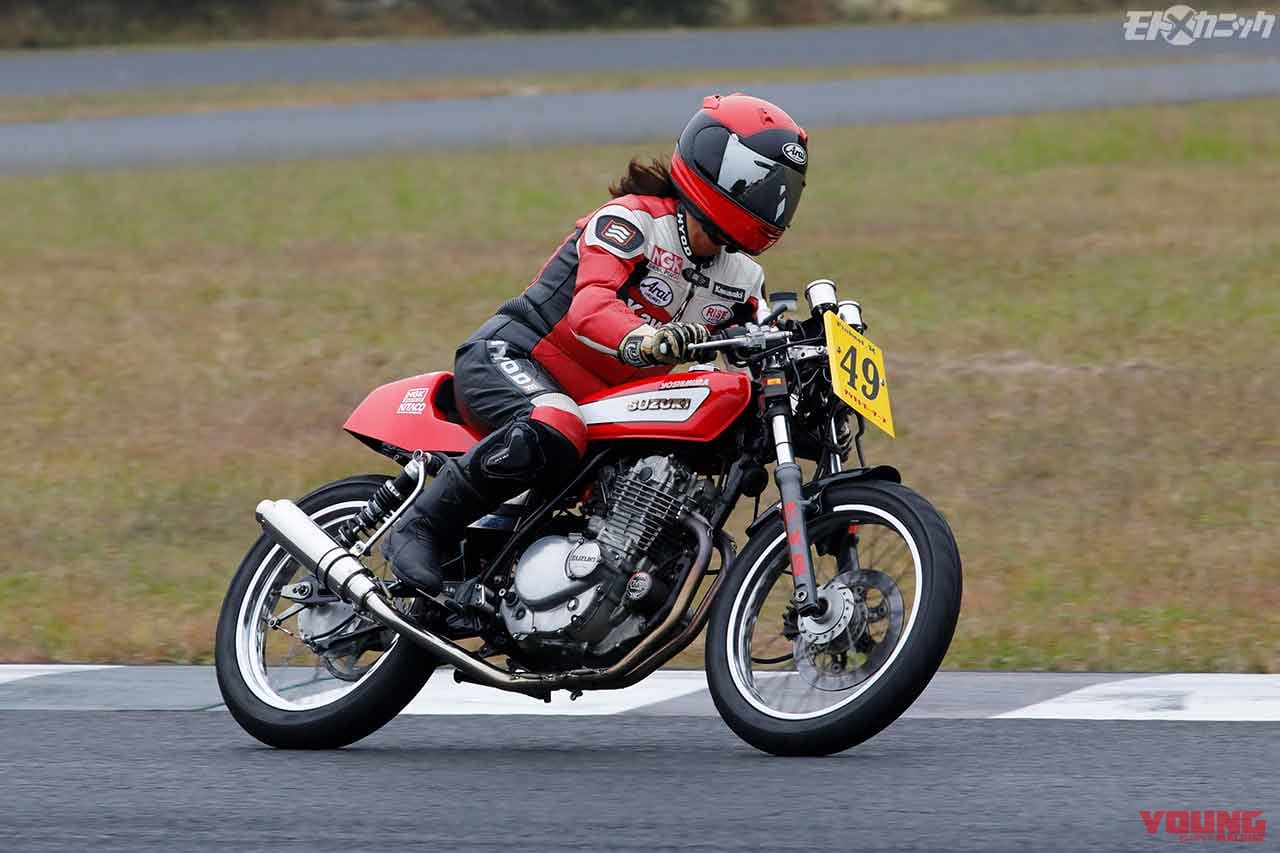 |アストライド走行会にて”スズキ祭り”シングルマシン集合!〈グース/グラストラッカーetc.〉