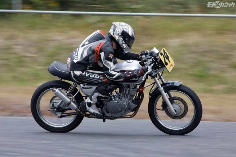 アストライド|清輔星司氏(ST250)|アストライド走行会にて”スズキ祭り”シングルマシン集合!〈グース/グラストラッカーetc.〉