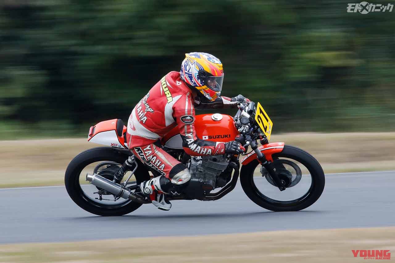 |アストライド走行会にて”スズキ祭り”シングルマシン集合!〈グース/グラストラッカーetc.〉