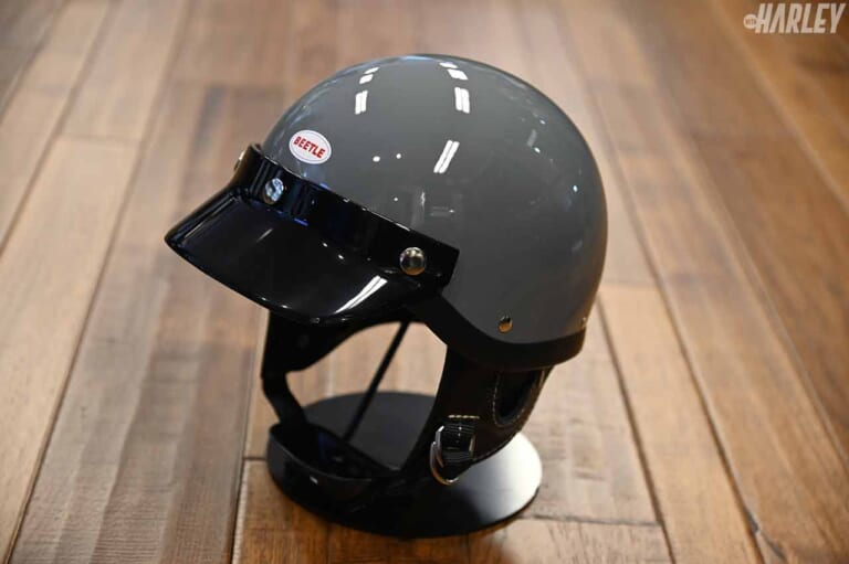 パインバレー&オーシャンビートル ビートルショーティ4 ビンテージスタイルハーフキャップヘルメット|パインバレー|ハーレーユーザーにこそ使ってほしい、専門ショップおすすめアイテム×5選〈パインバレー編〉