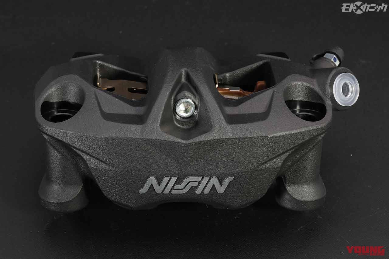 アドバンテージ NISSIN ラジアルモノブロックキャリパー|ZX-25Rのブレーキを強化するダイレクトドライブディスク【極限性能はモトGPでも実証済み】