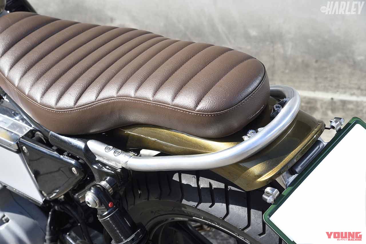 |’70sスクランブラームード漂う軽快スポーツカスタム〈’00 ハーレーXLH1200S〉