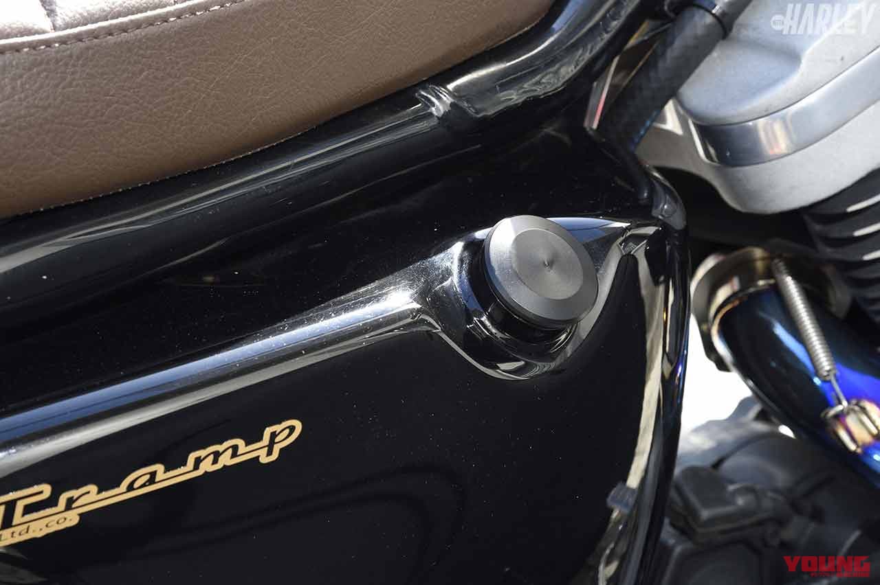 |’70sスクランブラームード漂う軽快スポーツカスタム〈’00 ハーレーXLH1200S〉