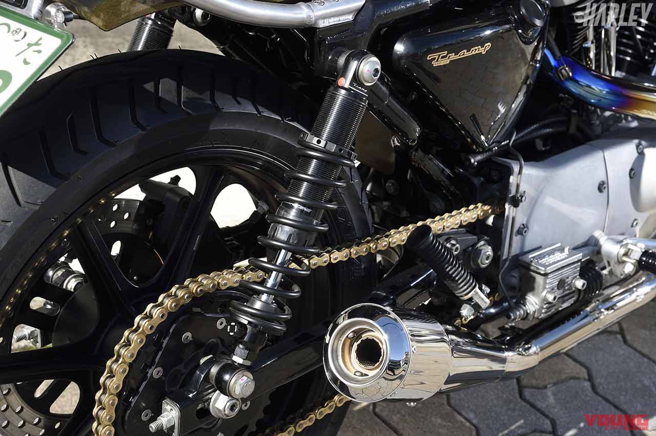 |’70sスクランブラームード漂う軽快スポーツカスタム〈’00 ハーレーXLH1200S〉