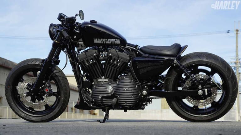 ハーレーダビッドソン スポーツスター トライジャカスタム「地神」|ハーレーカスタムトレンドニュース:1台のカスタムマシンに込められた”和魂洋才”の精神〈トライジャ 地神〉
