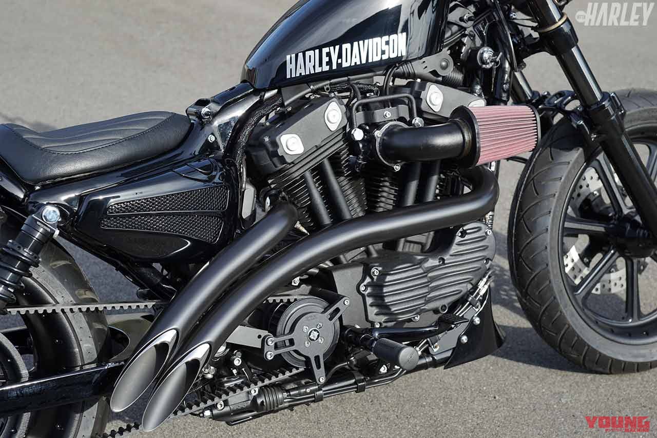 |ハーレーカスタムトレンドニュース:1台のカスタムマシンに込められた”和魂洋才”の精神〈トライジャ 地神〉