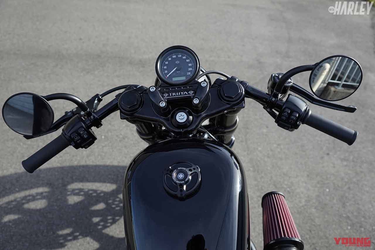 |ハーレーカスタムトレンドニュース:1台のカスタムマシンに込められた”和魂洋才”の精神〈トライジャ 地神〉