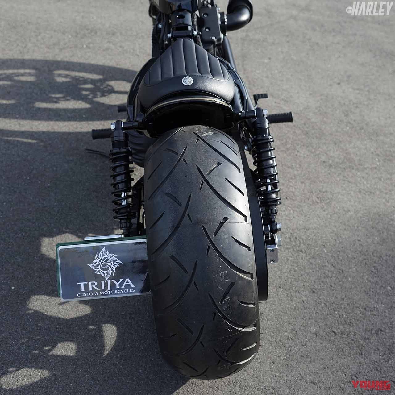 |ハーレーカスタムトレンドニュース:1台のカスタムマシンに込められた”和魂洋才”の精神〈トライジャ 地神〉