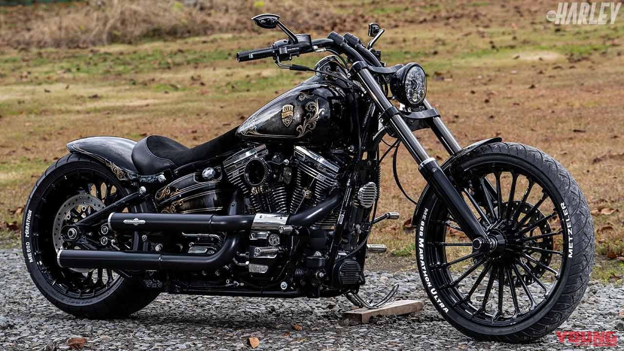 |ハーレーカスタムトレンドニュース:FXSBブレイクアウト【アートの域に達した麗しのプロポーション】