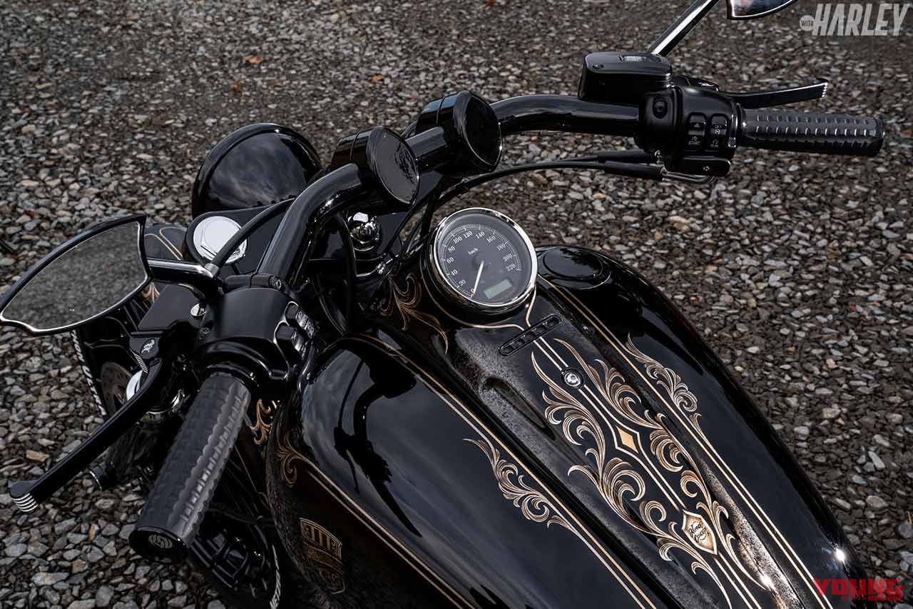 |ハーレーカスタムトレンドニュース:FXSBブレイクアウト【アートの域に達した麗しのプロポーション】