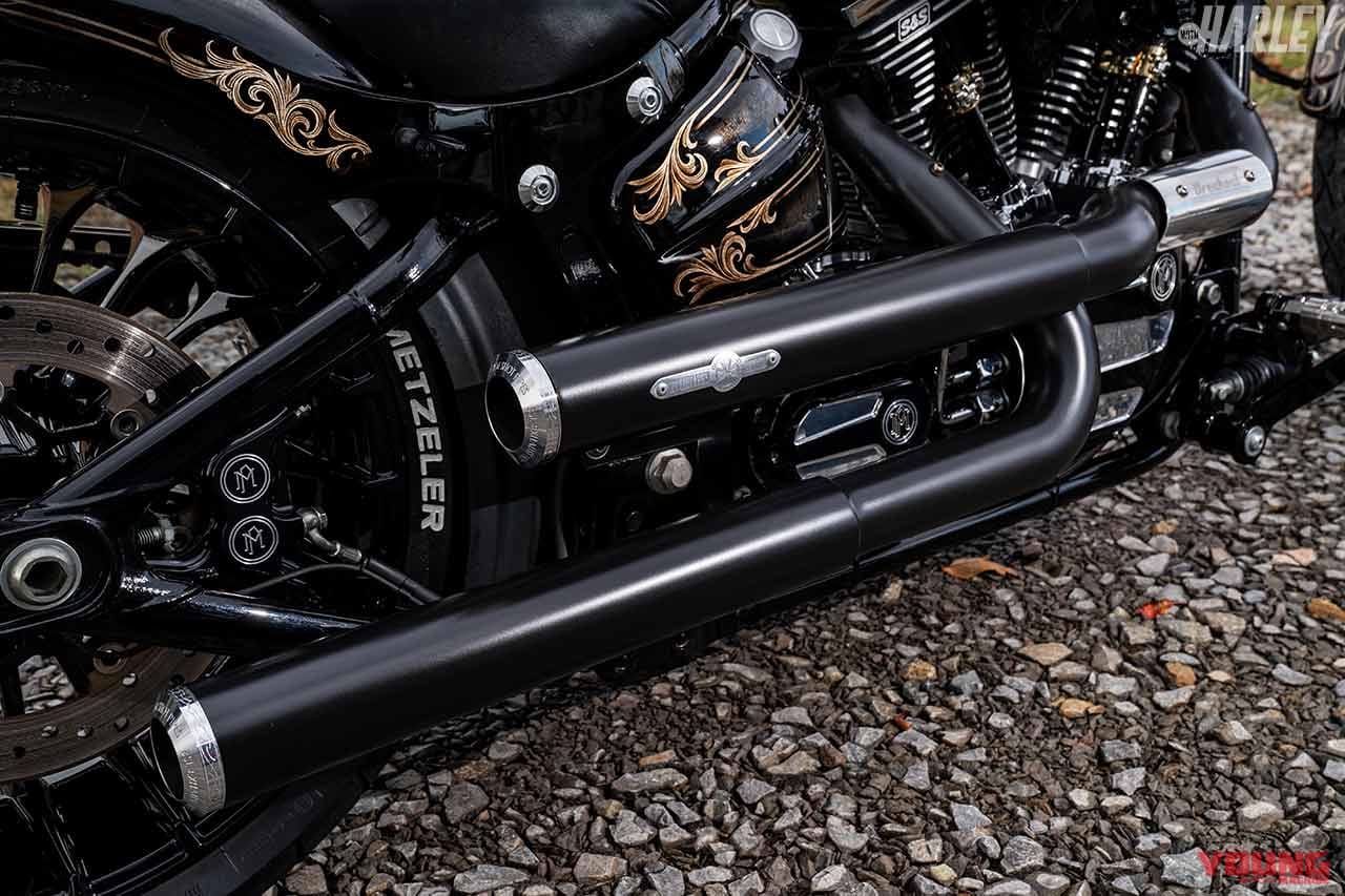 |ハーレーカスタムトレンドニュース:FXSBブレイクアウト【アートの域に達した麗しのプロポーション】