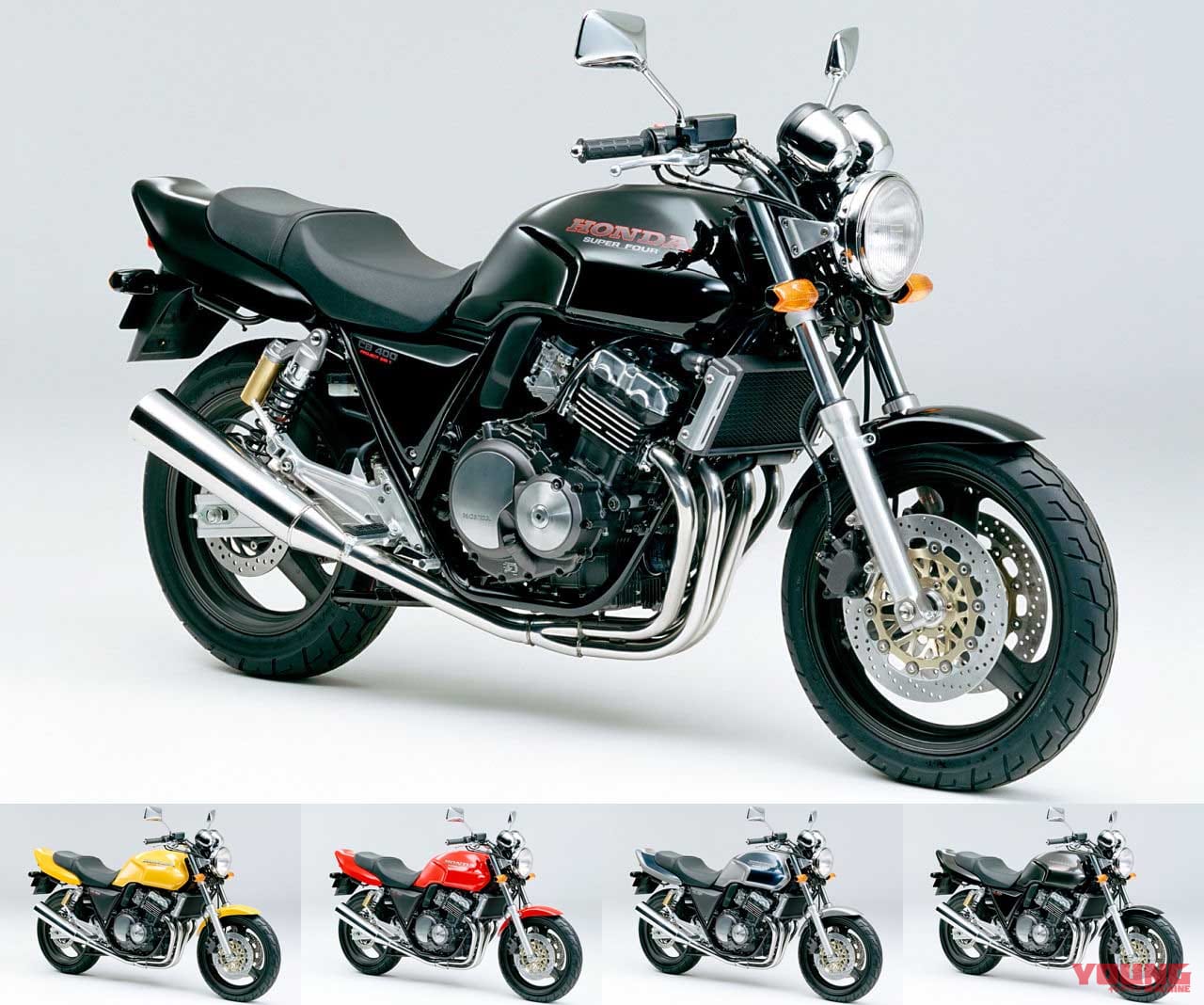 ホンダ CB400 SUPER FOUR|16連覇の後も2位/2位/3位! ホンダ「CB400SF」販売台数トップランナーの走りに納得