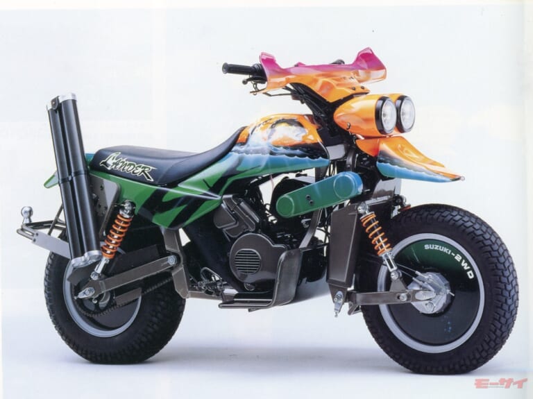 [バイク歴史探訪] 今から30年以上前、スズキ版CT125ハンターカブと言える万能レジャー125cc計画があった!?