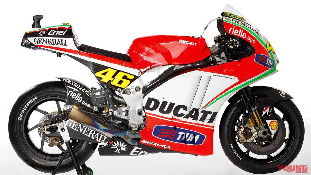 ドゥカティ デスモセディチGP12|元GPライダー青木宣篤が振り返る、ドゥカティ歴代モトGPマシン全見せ【苦難の歴史は進化の歴史】
