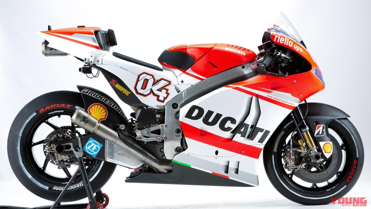 ドゥカティ デスモセディチGP14|元GPライダー青木宣篤が振り返る、ドゥカティ歴代モトGPマシン全見せ【苦難の歴史は進化の歴史】