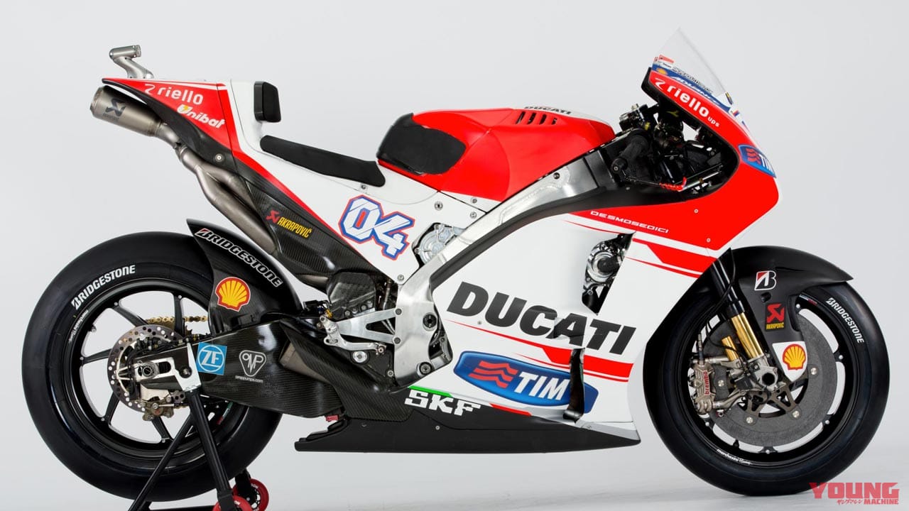 ドゥカティ デスモセディチGP15|元GPライダー青木宣篤が振り返る、ドゥカティ歴代モトGPマシン全見せ【苦難の歴史は進化の歴史】