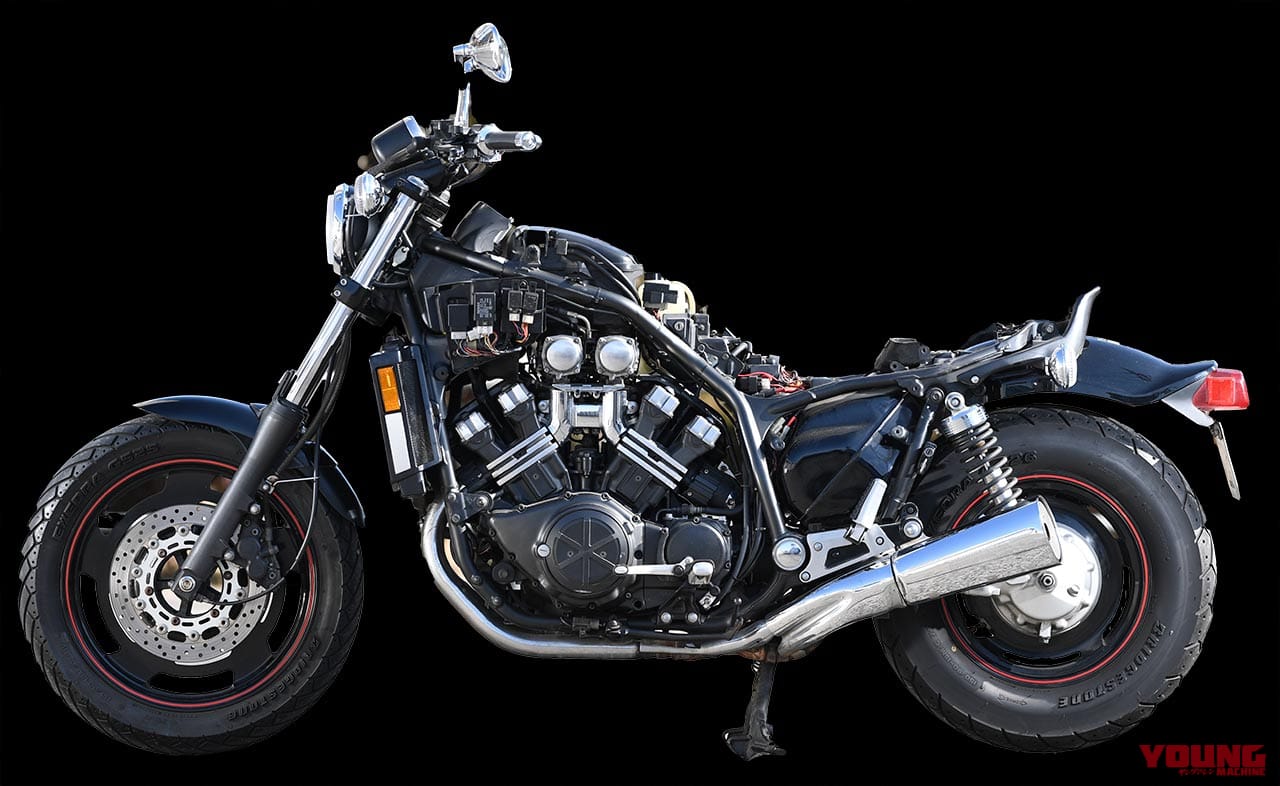 ヤマハVMAX|’80s国産名車・ヤマハVMAX完調メンテナンス【独自の世界を構築した長寿車に致命的弱点ナシ】