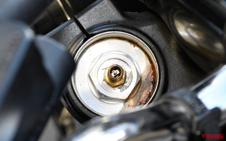 ヤマハVMAX|フロントフォーク|’80s国産名車・ヤマハVMAX完調メンテ#2【長寿車だけあって致命的な弱点はナシ】