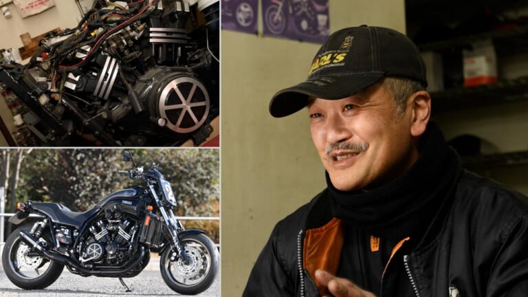 '80s国産名車・ヤマハVMAX完調メンテ|専門家インタビュー|ライトアーム|’80s国産名車・ヤマハVMAX完調メンテ#3:専門家インタビュー「本来の資質を味わってほしい」