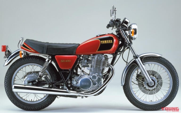 '83 ヤマハSR400/500|スーパーレッド(共通色)|愛すべきヤマハの象徴・SRの43年を振り返る#2〈全型式全色図鑑’70s〜’80s〉