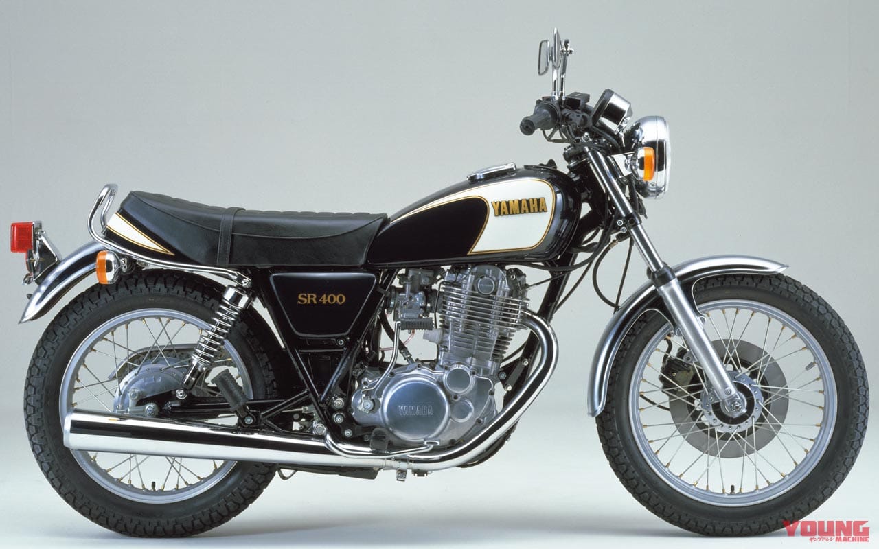 '83 ヤマハSR400/500|インジゴブルー(共通色)|愛すべきヤマハの象徴・SRの43年を振り返る#2〈全型式全色図鑑’70s〜’80s〉
