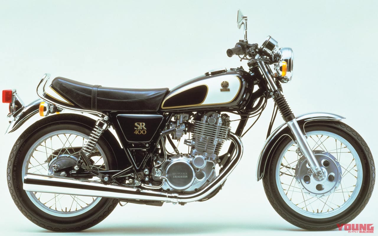 '85 ヤマハSR400/500|インジゴブルー(共通色)|愛すべきヤマハの象徴・SRの43年を振り返る#2〈全型式全色図鑑’70s〜’80s〉