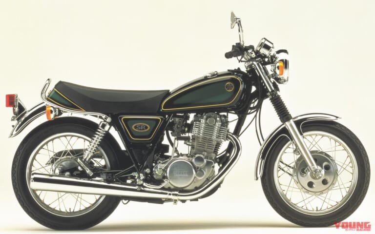 '95 ヤマハSR400S｜ヤマハブラック